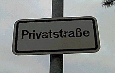 Privatstraße