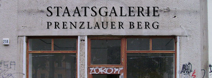 STAATSGALERIE PRENZLAUER BERG
