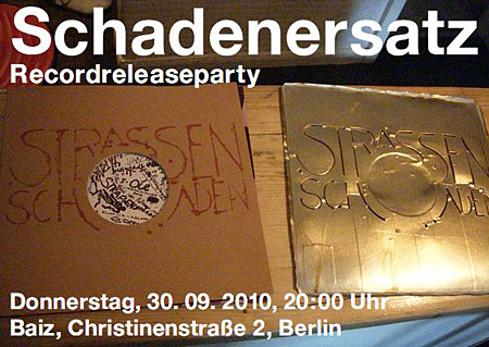 Straßenschaden-Flyer