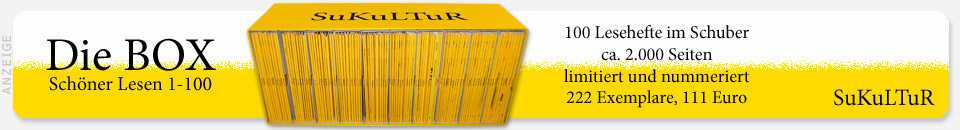 SuKuLTuR. Die BOX. Sch&ouml;ner Lesen 1-100.