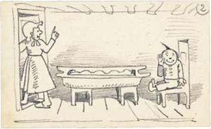 Wilhelm Busch: Der Kuchenteig