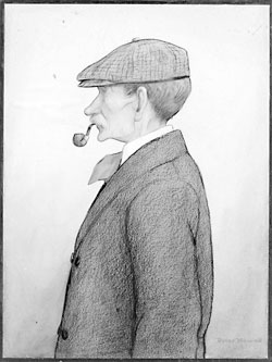Peter Newell: Selbstportrait