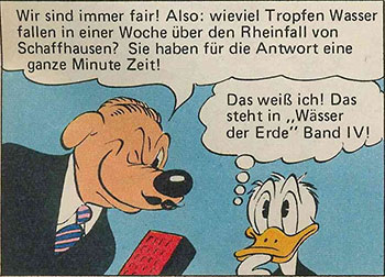 Geld oder Ware (Rheinfall von Schaffhausen)