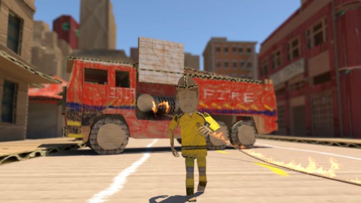 Fire in Cardboard City (Phil Brough, Kurzfilm Generation Kplus)
