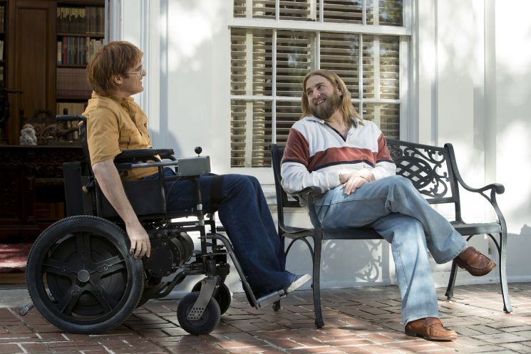 Don't worry, he won't get far on feet (Gus van Sant, Wettbewerb)