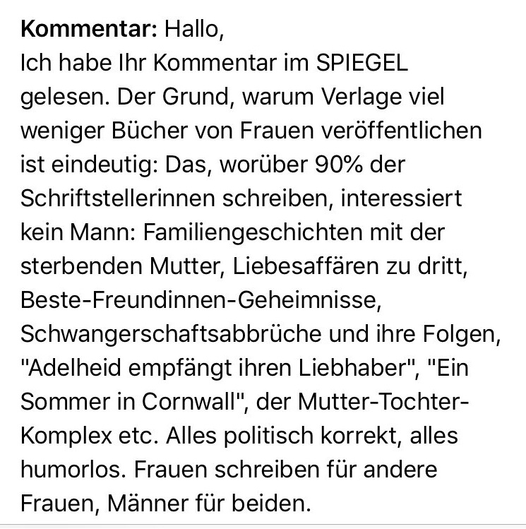 Frauenversteher auf Twitter