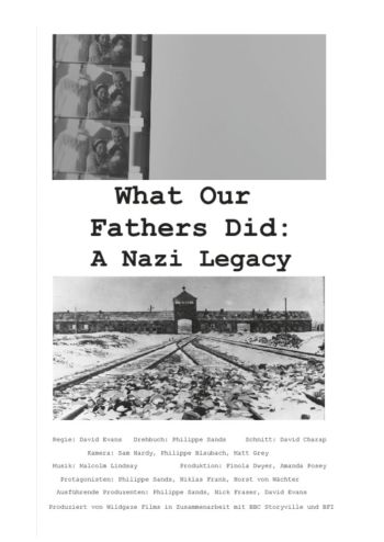 What Our Fathers Did: A Nazi Legacy (David Evans)