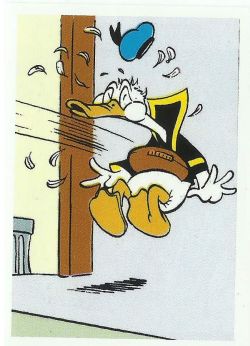 Panini Donald Duck Sticker Story, Sticker #105 (Barks)