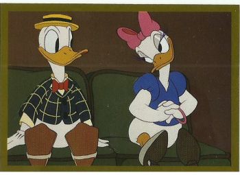 Panini Donald Duck Sticker Story, Sticker #18 (Filmstill, Foliensticker)