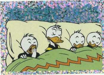 Panini Donald Duck Sticker Story, Sticker #201 (Barks, »Holosticker«)