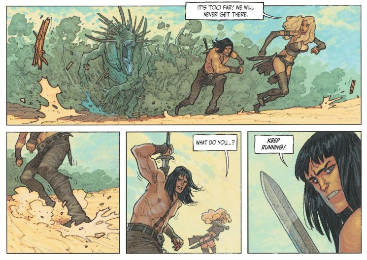 The Cimmerian: Red Nails #1