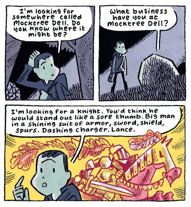 Kerry and the Knight of the Forest GN