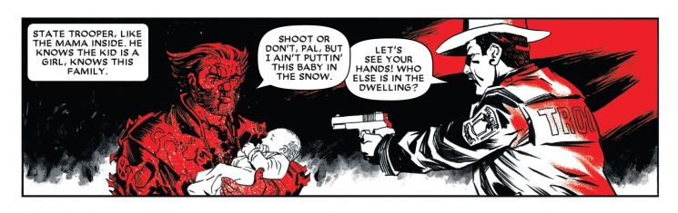 Wolverine: Black, White & Blood #1